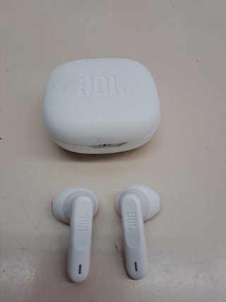 Auriculares JBL Wave Flex inalámbricos blancos
