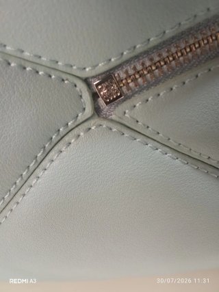 Bolso bandolera Loewe azul/verde azulado