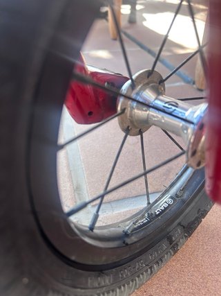 Bicicleta BMX Wethepeople 12'' Roja
