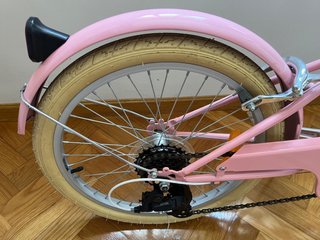 Bici rosa Gingersnap 20 infantil