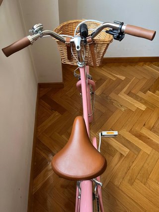 Bici rosa Gingersnap 20 infantil