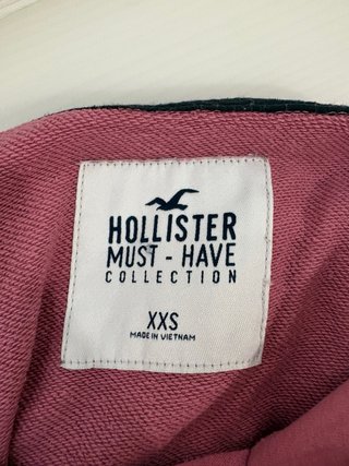 Sudadera Hollister Rosa Talla M