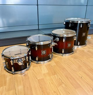 Timbales Bateria Sonor Force y Sonor AQ1