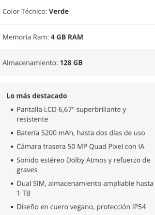 Motorola G05 4G 128GB