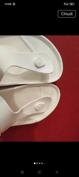 Infradito Birkenstock Uomo Bianco