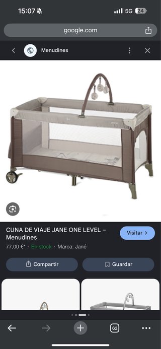 Cuna de viaje Jane