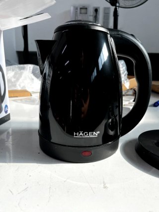 Hervidor Eléctrico Hägen HA-5525BLK 1.8L