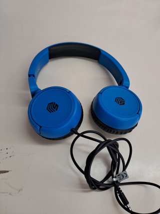 Auriculares estéreo con cable y micrófono plegables