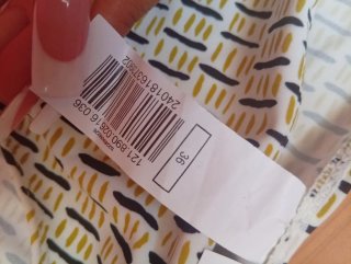 Camiseta manga larga estampada