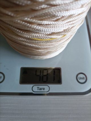 Filato cordino beige chiaro