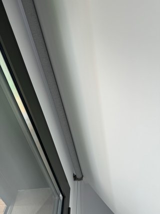 Estor / cortina enrollable opaco gris 105x250 cm