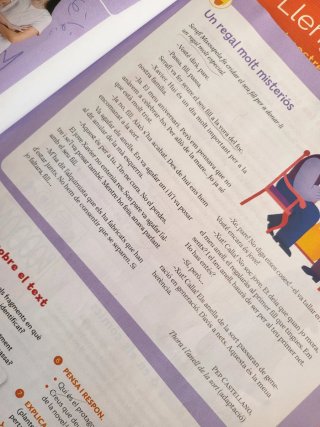 Llengua, 6 Primària, Motxilla lleugera, Project...