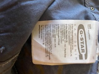 Pantalón Pirata Cargo G-Star Raw Azul Talla M