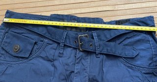 Pantalón Pirata Cargo G-Star Raw Azul Talla M