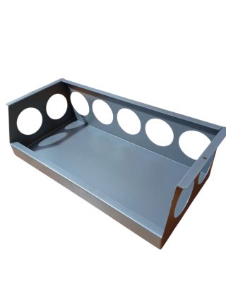 Bandeja metálica, gris ~ organizador.