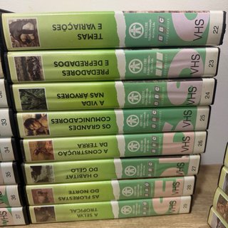 Coleção Completa 37 VHS - Expedições pela Natureza
