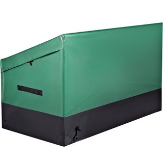 Box da Giardino Impermeabile 660L con Coperchio