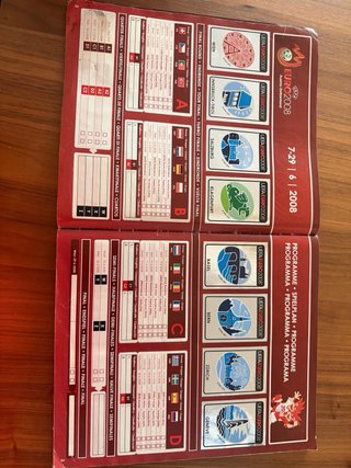 Album completo cromos futbol eurocopa 2008