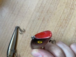 Lote señuelos de Pesca antiguos Vintage