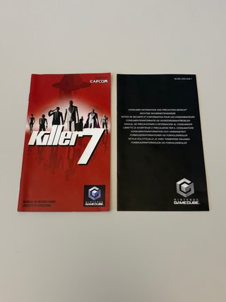 KILLER 7 NINTENDO GAMECUBE PAL ITA / ESP COMPLETO