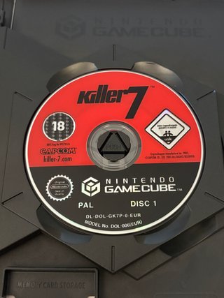 KILLER 7 NINTENDO GAMECUBE PAL ITA / ESP COMPLETO