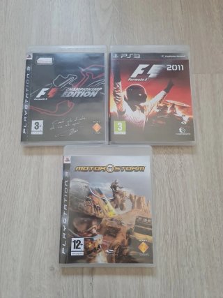 Giochi PS3 F1 2011 e Motorstorm