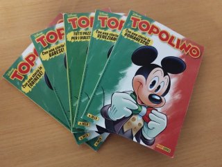 Lotto fumetti topolino 3619 variant dialetti