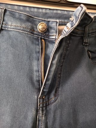 Pantalón vaquero elástico T.40