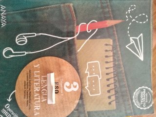 Libro lengua y literatura 3ºESO ANAYA