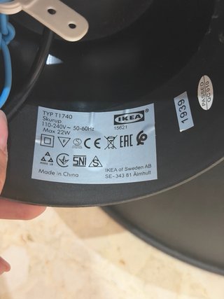 Lamparas ikea de techo