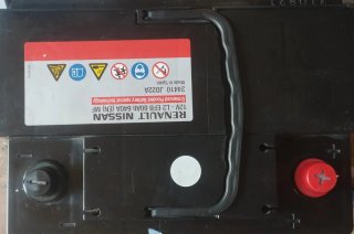 Batería Coche RENAULT NISSAN 60Ah 640A