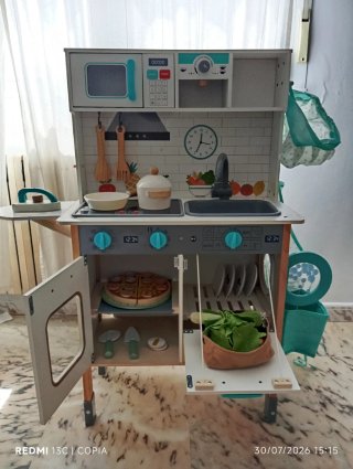 Cocinita de madera Aldi