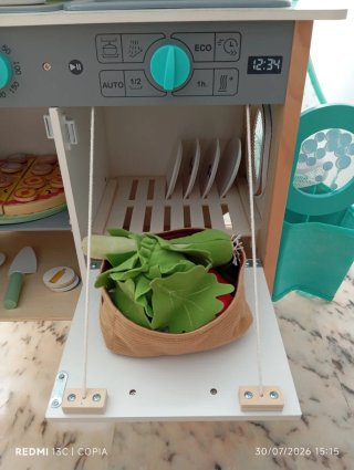 Cocinita de madera Aldi
