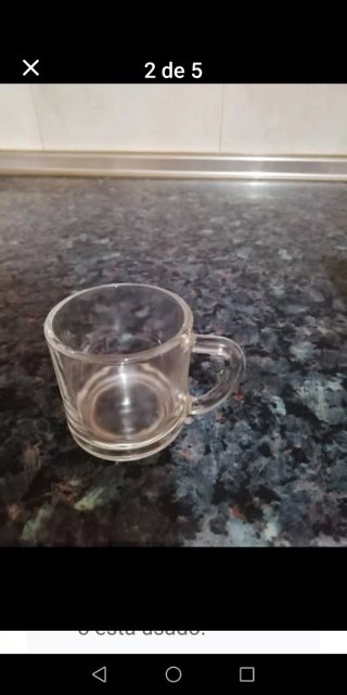 Tazas de café de cristal