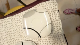 Juego 6 tazas de porcelana.