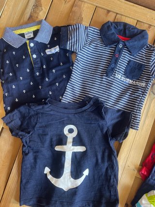 Lote 27 piezas  Ropa Bebé Niño 3-6 Meses