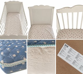 Cuna IKEA 60x120 + colchón
