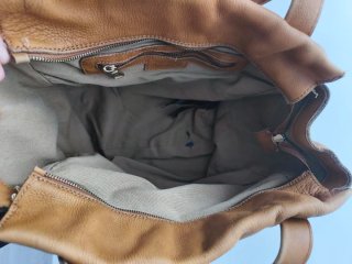Bolso Massimo Dutti Piel Marrón