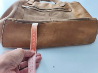 Bolso Massimo Dutti Piel Marrón