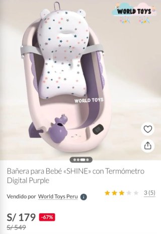 Bañera para bebé