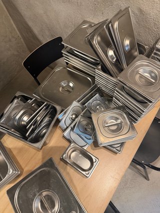 Contenedores Gastronorm Acero Inoxidable