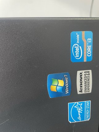 PC Lenovo i3-2120 4GB RAM 500GB HDD W7