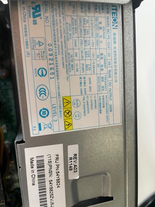 PC Lenovo i3-2120 4GB RAM 500GB HDD W7