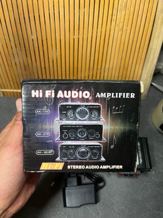 Amplificador Hi-Fi AK-270 Negro