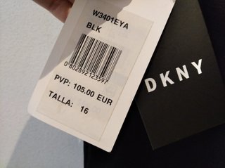 Pantalón nuevo DKNY Negro Talla 16 (46 ESP)