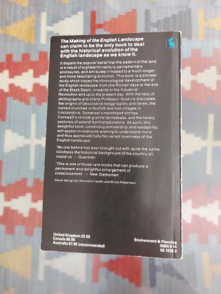 Libro "The Making of the English Landscap