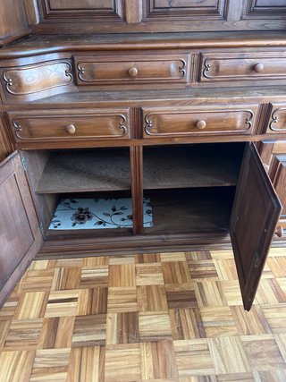 Aparador de madera hecho a mano