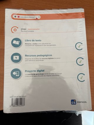 Pack libros de Gestión administrativa grado medio.