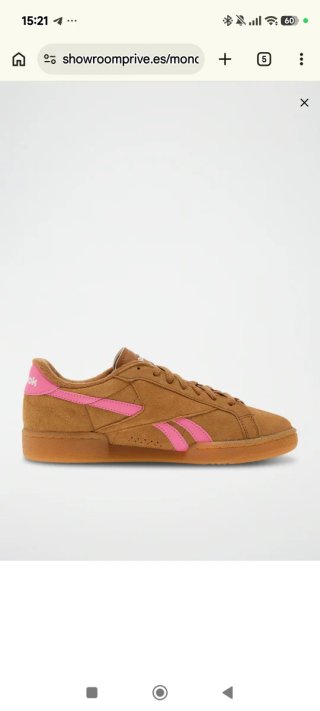 Zapatillas Reebok Marrones y Rosas