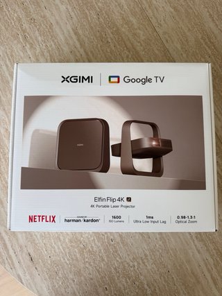 Projetor XGIMI Elfin Flip 4K - Como Novo
